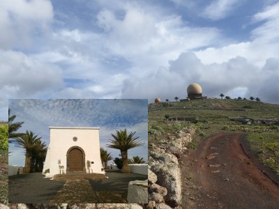 Kurze Rundwanderung ab/bis Ermita de las Nieves und um die Radarstation – für Panoramaliebhaber